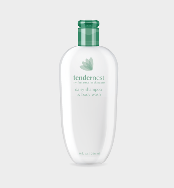 Daisy baby shampoo and body wash